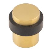 DSF1030SPVD - Carlisle Brass Eurospec Floor Mounted Doorstop - Satin Brass PVD