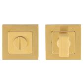SST1415SPVD - Carlisle Brass Eurospec Square Thumbturn & Release on 52 x 8mm Square Rose Satin Brass PVD
