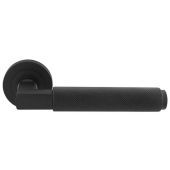 EUL060MB - Carlisle Brass 'Terazzo' Lever On Round Rose - Matt Black