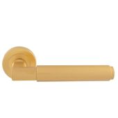 EUL070SB - Carlisle Brass 'Masano' Lever On Rose - Satin Brass