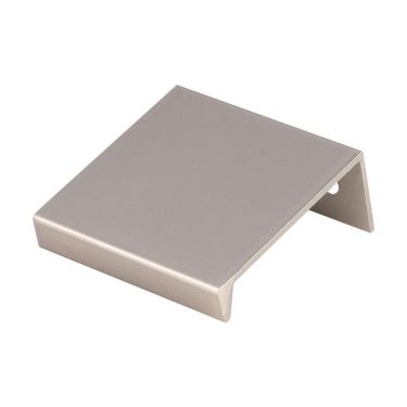 Click Here To Enlarge This Photo Of FTD302ASN - Carlisle Brass Fingertip Design 40mm Squared Edge Pull - Satin Nickel