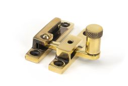 45478 From the Anvil Aged Brass Brompton Quadrant Fastener - Narrow