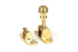 45947 From the Anvil Polished Brass Prestbury Brighton Fastener (Radiused)