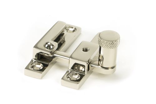 Click Here To Enlarge This Photo Of 45983 From the Anvil Polished Nickel Brompton Quadrant Fastener - Narrow