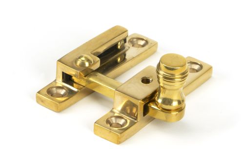Click Here To Enlarge This Photo Of 45987 From the Anvil Polished Brass Prestbury Quadrant Fastener - Narrow