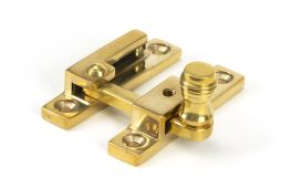 45987 From the Anvil Polished Brass Prestbury Quadrant Fastener - Narrow