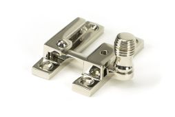 45993 From the Anvil Polished Nickel Beehive Quadrant Fastener - Narrow