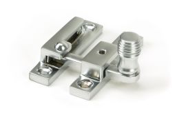 45996 From the Anvil Satin Chrome Beehive Quadrant Fastener - Narrow