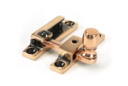 46582 From the Anvil Polished Bronze Mushroom Quadrant Fastener - Narrow