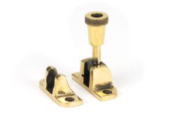 83930 From the Anvil Aged Brass Brompton Brighton Fastener (Radiused)