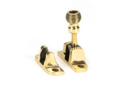 83932 From the Anvil Aged Brass Beehive Brighton Fastener (Radiused)