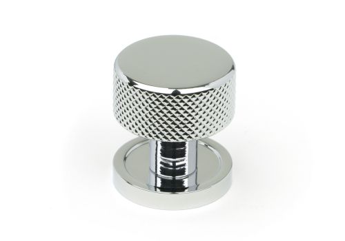 Click Here To Enlarge This Photo Of 46818 From the Anvil Polished Chrome Brompton Cabinet Knob - 25mm (Plain)