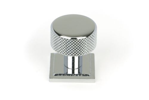 Click Here To Enlarge This Photo Of 46821 From the Anvil Polished Chrome Brompton Cabinet Knob - 25mm (Square)