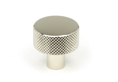 Click Here To Enlarge This Photo Of 46823 From the Anvil Polished Nickel Brompton Cabinet Knob - 25mm (No rose)