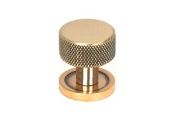 46830 From the Anvil Polished Bronze Brompton Cabinet Knob - 25mm (Plain)