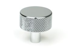 46859 From the Anvil Polished Chrome Brompton Cabinet Knob - 32mm (No rose)