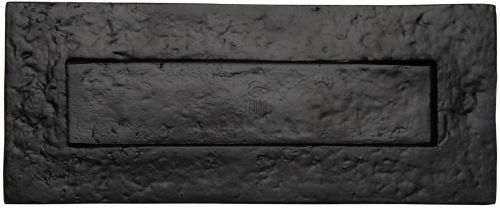 Click Here To Enlarge This Photo Of TC365 254 M.Marcus The Tudor Collection Letterplate 10" Black Iron