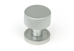 46876 From the Anvil Satin Chrome Brompton Cabinet Knob - 25mm (Plain)