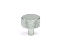 46892 From the Anvil Satin Chrome Brompton Cabinet Knob - 32mm (No rose)