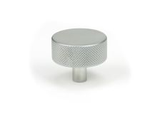 47090 From the Anvil Satin Chrome Brompton Cabinet Knob - 38mm (No rose)