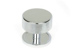 47141 From the Anvil Polished Chrome Brompton Cabinet Knob - 38mm (Plain)