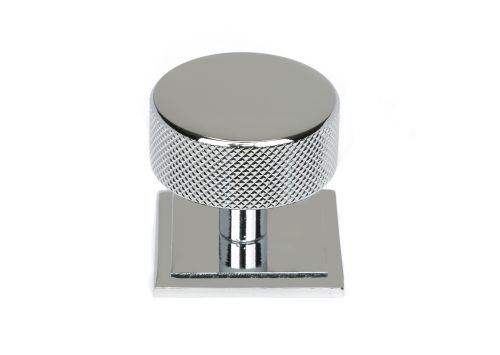 Click Here To Enlarge This Photo Of 47144 From the Anvil Polished Chrome Brompton Cabinet Knob - 38mm (Square)