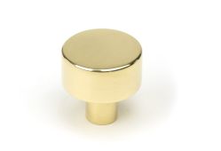 50293 From the Anvil Polished Brass Kelso Cabinet Knob - 25mm (No Rose)