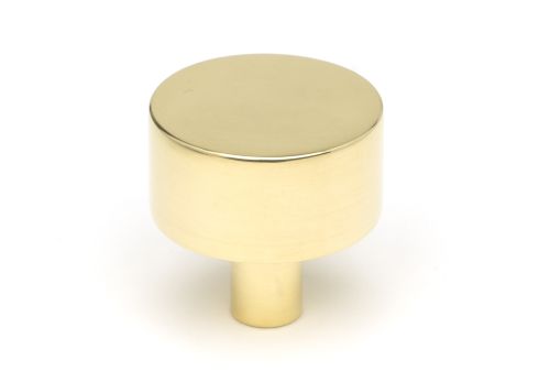Click Here To Enlarge This Photo Of 50296 From the Anvil Polished Brass Kelso Cabinet Knob - 32mm (No Rose)