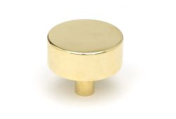 50299 From the Anvil Polished Brass Kelso Cabinet Knob - 38mm (No Rose)