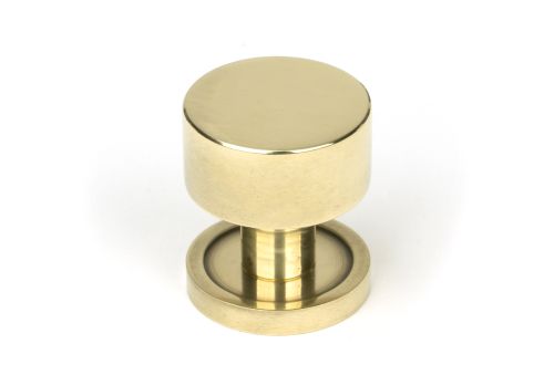 Click Here To Enlarge This Photo Of 50304 From the Anvil Aged Brass Kelso Cabinet Knob - 25mm (Plain)