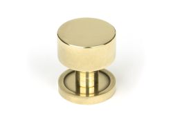 50304 From the Anvil Aged Brass Kelso Cabinet Knob - 25mm (Plain)