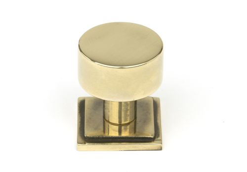 Click Here To Enlarge This Photo Of 50306 From the Anvil Aged Brass Kelso Cabinet Knob - 25mm (Square)