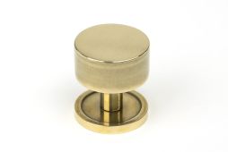 50307 From the Anvil Aged Brass Kelso Cabinet Knob - 32mm (Plain)