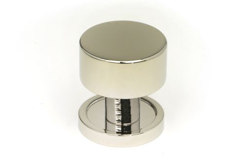 Click Here To Enlarge This Photo Of 50313 From the Anvil Polished Nickel Kelso Cabinet Knob - 25mm (Plain)