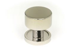 50313 From the Anvil Polished Nickel Kelso Cabinet Knob - 25mm (Plain)