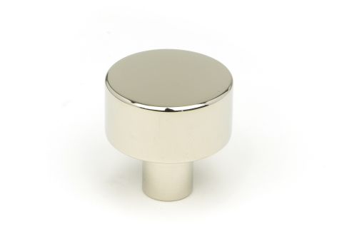 Click Here To Enlarge This Photo Of 50314 From the Anvil Polished Nickel Kelso Cabinet Knob - 25mm (No Rose)