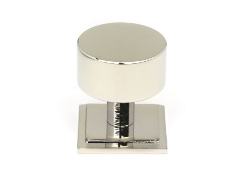 Click Here To Enlarge This Photo Of 50318 From the Anvil Polished Nickel Kelso Cabinet Knob - 32mm (Square)