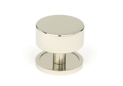 Click Here To Enlarge This Photo Of 50319 From the Anvil Polished Nickel Kelso Cabinet Knob - 38mm (Plain)