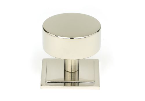 Click Here To Enlarge This Photo Of 50321 From the Anvil Polished Nickel Kelso Cabinet Knob - 38mm (Square)