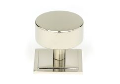 50321 From the Anvil Polished Nickel Kelso Cabinet Knob - 38mm (Square)