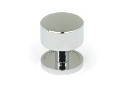 50328 From the Anvil Polished Chrome Kelso Cabinet Knob - 32mm (Plain)