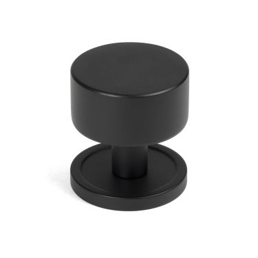 Click Here To Enlarge This Photo Of 50340 From the Anvil Matt Black Kelso Cabinet Knob - 32mm (Plain)