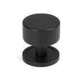50340 From the Anvil Matt Black Kelso Cabinet Knob - 32mm (Plain)