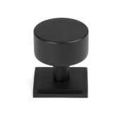 50342 From the Anvil Matt Black Kelso Cabinet Knob - 32mm (Square)