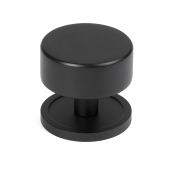50343 From the Anvil Matt Black Kelso Cabinet Knob - 38mm (Plain)