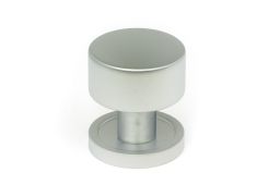 50349 From the Anvil Satin Chrome Kelso Cabinet Knob - 25mm (Plain)