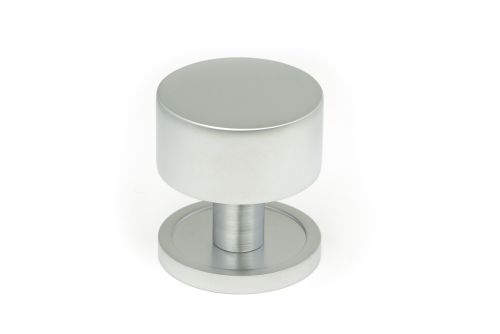 Click Here To Enlarge This Photo Of 50352 From the Anvil Satin Chrome Kelso Cabinet Knob - 32mm (Plain)