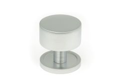 50352 From the Anvil Satin Chrome Kelso Cabinet Knob - 32mm (Plain)