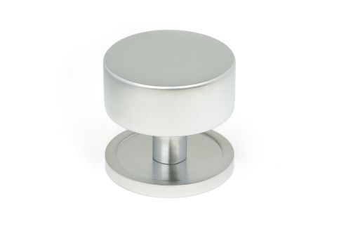 Click Here To Enlarge This Photo Of 50355 From the Anvil Satin Chrome Kelso Cabinet Knob - 38mm (Plain)
