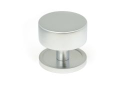 50355 From the Anvil Satin Chrome Kelso Cabinet Knob - 38mm (Plain)